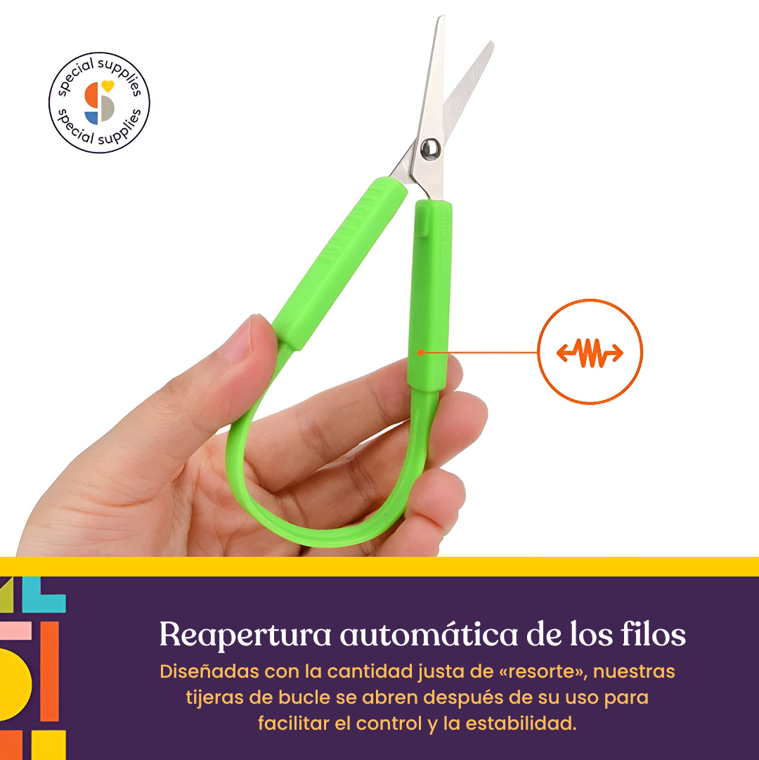 Tijeras con Agarre Cerrado Mini Loop - Special Supplies